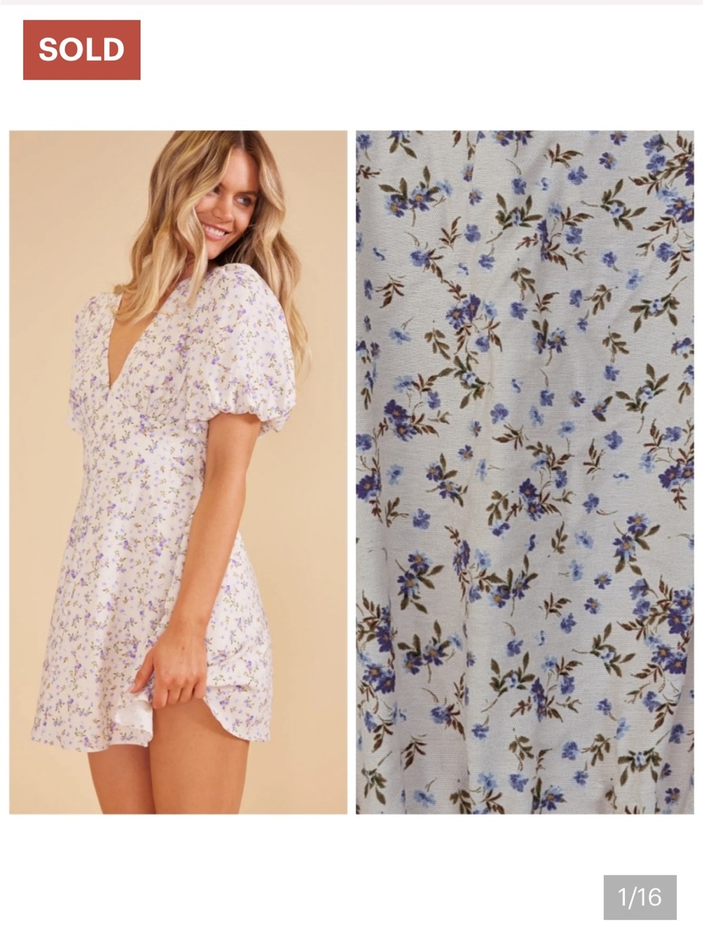 MINKPINK Hailey Mini Dress Large